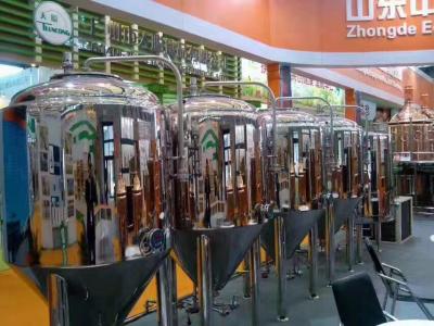 China Automatic Turnkey Microbrewery Equipment Stainless Steel Or Copper Material for sale