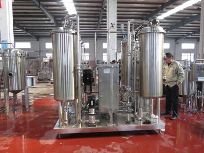 China Filter Press Proposal Packing Production Line Aerated Beverage Mixer for sale