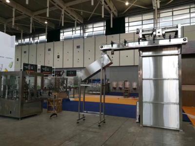 China Electric 50Hz 3 Phase Packing Production Line , Bottle Can Depalletizer Machine for sale