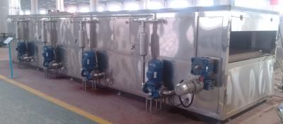 China Spraying Type Packing Production Line Tunnel Pasteurizer For Beer Or Beverage for sale