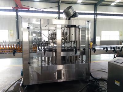 China 3 In 1 Sus304 Glass Bottle Filling Machine For Craft Brewery Carbonated Drink for sale
