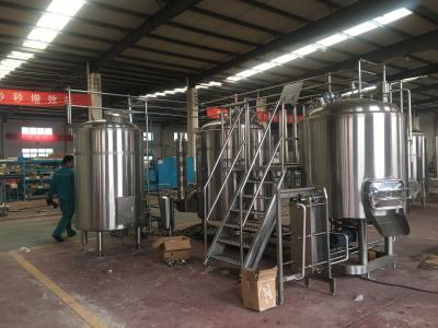 China direct-fire heating brewhouse stainless steel 7BBL Beer brewhouse for pub beer brewing equipment for sale