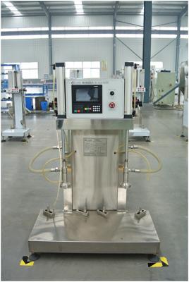 China Stainless Steel Alloy Beer Keg Filling Machine Two Heads Touch Screen for sale