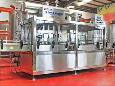 China 2 In 1 Packing Production Line 5L Tinplate Barrel Aseptic Bottle Filling Capping Machine for sale