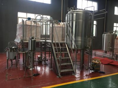China Fermentador de aço inoxidável pequeno dos tanques de fermentação do sistema 10Hl da fabricação de cerveja de cerveja da capacidade à venda