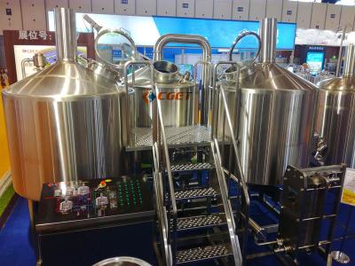 China SUS 304 Craft Beer Brewing Equipment 1000L Brewing System With ISO CE Certificated for sale