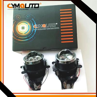 China Aluminum Laser LED Fog Lens 6000K 12V Car Driving Headlights Waterproof 50w for sale