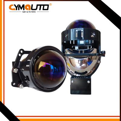 China OEM 3 Inch Projector Headlights LED 50W / 60W Universal Car Headlight for sale