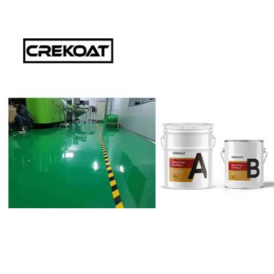 China Low VOC Industrial Epoxy Floor Coating Grade 2 Pack Epoxy Floor Paint Seamless for sale