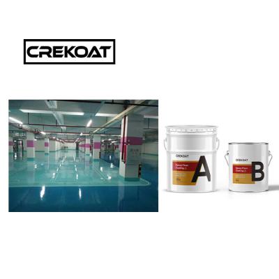 China Fast Drying Chemical Resistant Industrial Epoxy Floor Coating Gloss Finish 1mm for sale