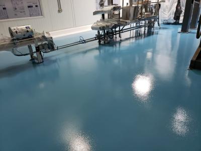 China Topcoat Industrial Polyurethane Floor Coating Semi Gloss Waterproof Floor Paint for sale