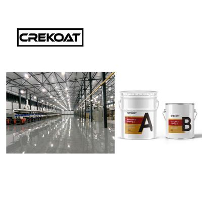 China Seamless Industrial Epoxy Floor Paint Primer Smooth High Solids for sale