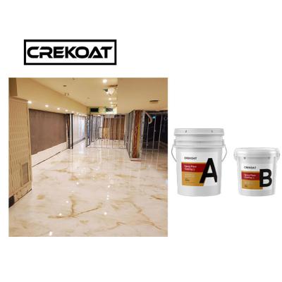 China Fast Drying No Bubble Metallic Epoxy Resin Floor Coating Pearl White for sale