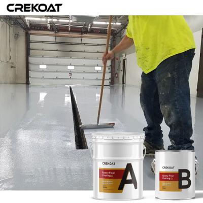 China Self Leveling Concrete Garage Floor Paint Epoxy Resin Flooring Systems for sale