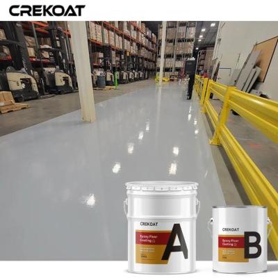 China Commercial Non Slip Epoxy Floor Coating Waterproof For Retail Spaces for sale