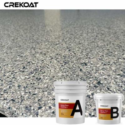 China High End Flake Garage Floor Coating For Homes Boutiques Offices for sale