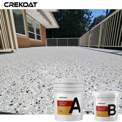China UV Resistance Polyaspartic Floor Coating Preventing Yellowing In Outdoor for sale
