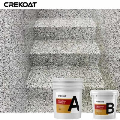 China Chemical Vapor Resistance Epoxy Flake Floor Coating Resists Airborne Exposure for sale