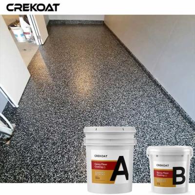 China Anti Corrosion Concrete Floor Paint With Flakes Guards Against Material Decay for sale