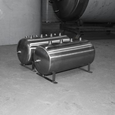 China Large Volume 50L Air Stainless Steel Storage Tank 1.25 MPa for sale