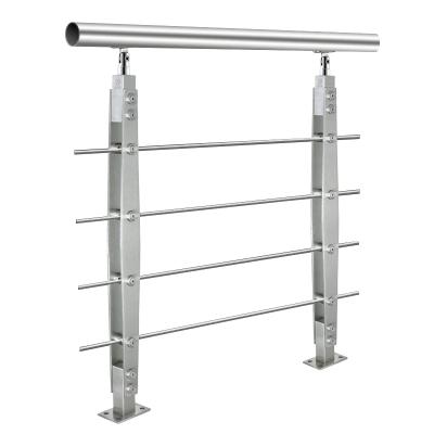 China Indoor/Outdoor Stainless Steel Handrail Anti-corrosion Long-lasting Construction for sale
