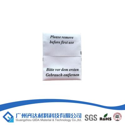 Chine Labels mous blancs de sécurité de code barres de 58kHz DR AM, polyéthylène 0.12mm de faible densité à vendre