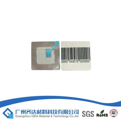China Etiquetas dominantes magnéticas estupendas de la seguridad del código de barras con el acrílico de revestimiento doble - pegamento basado en venta