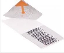 China White Paper-thin EAS RF Label Deactivatable 8.2MHz for Retailing Merchandises for sale