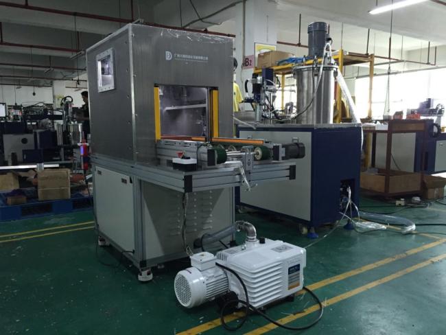 Two Components Under Vacuum Chamber Dispensing and Potting Machine for Motor