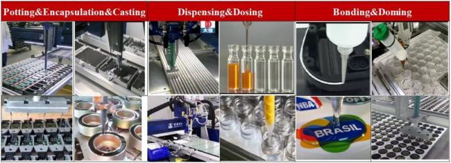 Two Component Ab Epoxy PU Silicones Gluing Machine