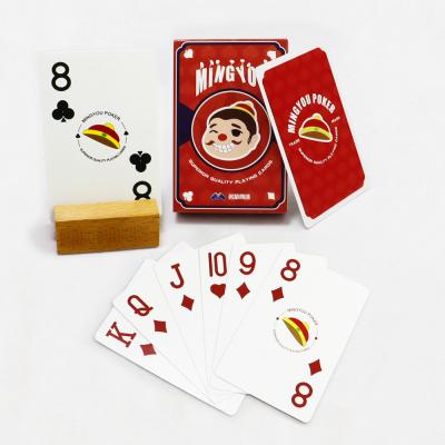中国 Custom playing poker cards personalized design high quality manufacturer paper Wholesale playing cards 販売のため