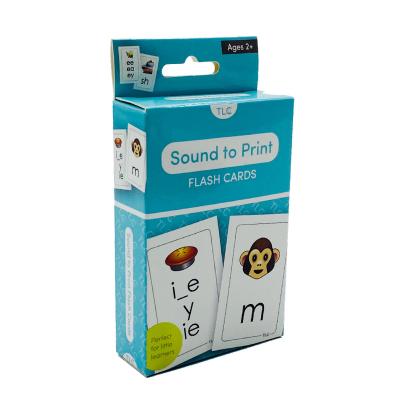 China ODM Learning Flash Cards , PMS colors Flash Memory Cards for sale