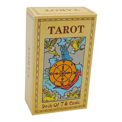 China Gold Foil Printable Tarot Deck Cards 57x87mm Matte Lamination for sale