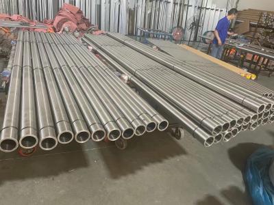 China Peso ligero Barras de barras de aluminio huecas Superficie pulida Finalización 1000 mm - 8000 mm en venta
