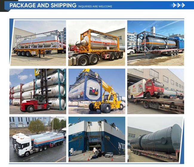 Fuel tank truck packaging