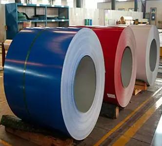 China 4mm PPGI Steel Coil S550GD Pre Painted Galvanized Steel Coil for sale