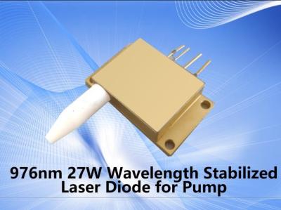 China 976nm 27W Wavelength Stabilized Laser Diode for Pump for sale