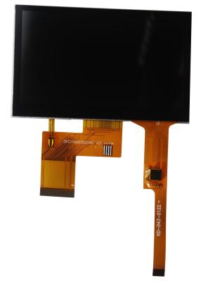 China Pantalla táctil de RoHS 4.3inch TFT LCD, pantalla táctil capacitiva de 480xRGBx272 TFT en venta