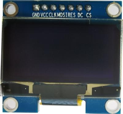 China SSD1106G Driver 1.3inch Mono OLED Display , I2C Interface Digital TFT LCD for sale