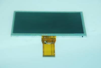 Китай 7,0 дисплей транзистора тонкого фильма дюйма 800*480, сенсорный экран 50pin TFT LCD сопротивляющийся продается