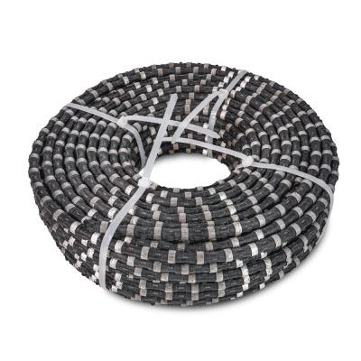 China Rubber Spring Diamond Wire Saw Rope for Granite in Vietnam Environment Protecting for sale