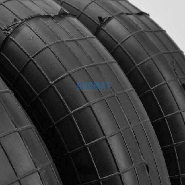 Industrial Air Spring 4xm10 Screw Guomat No. 3b7383-3/8 Bellow No. 3b383 Natural Diameter 351mm
