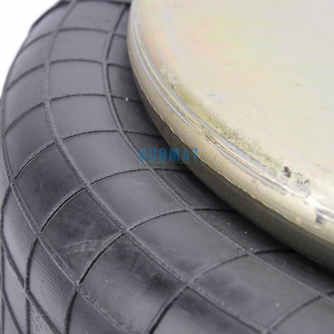 Industrial Air Spring 4xm10 Screw Guomat No. 3b7383-3/8 Bellow No. 3b383 Natural Diameter 351mm