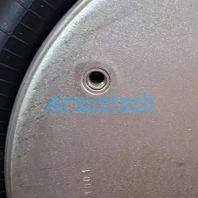 Close-up view of Industrial Air Spring components