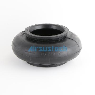 China Single Convoluted Rubber Air Spring Bellow Replaces Phoenix 1 B20 Continental FS 310-12 For Clutches Brakes Machines for sale