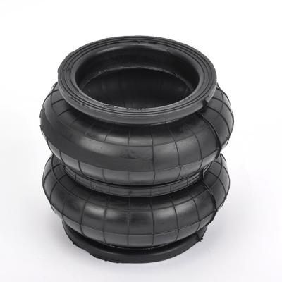China HF100/166-2 Air Spring Bellows 100mm Dia M8 Double Convoluted Air Bag for sale