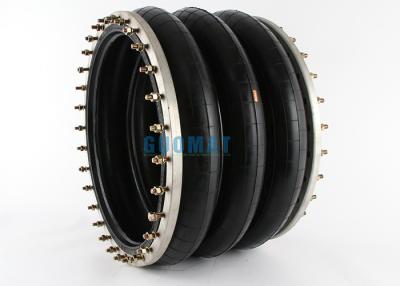 China W01-358-7760 Firestone Air Spring Style 312 Ribbed Neck Aluminum Bead Rings Unequal Spacing 17/8 B,N,W for sale