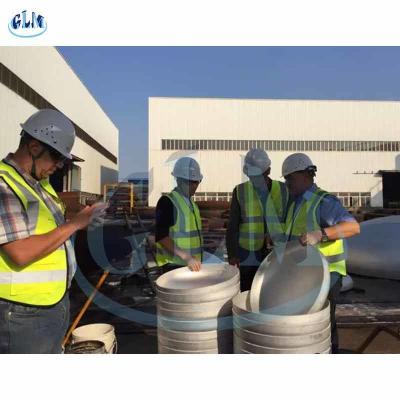 Cina SS304 ASME 5000MM 40in Metallico Serbatoio End Caps Ellittica Disco End Per Pipe Fitting in vendita