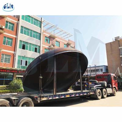 China 16Mn 3600mm ASME Tank Elliptical Dished Head Ends As516 Gr 70 For Boiler for sale