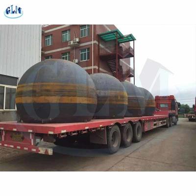 China la presión 89m m hemisférica Bessel del casquillo de extremo del acero de carbono de 2m m va al tanque de propano en venta